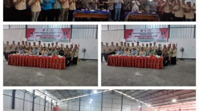 KDMP Tiyuh pulung kencana Gelar RAT di Hadiri Bupati Tubaba memberikan Apresiasi