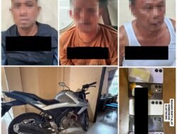*Viral di Medsos, Polres Tulang Bawang Barat Bersama Tim Gabungan Ringkus 3 Orang Pelaku Curas Uang Rp 800 juta di Sumatera Utara*