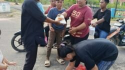 Aksi Sosial Ramadan! KORLIP Lampung Media Online Realitapublik.id Rody Sandra Bagikan Takjil Gratis di Tiyuh Karta Sari Tubaba