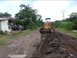 Dinas PUPR Tubaba lakukan pemeliharaan Jalan Rusak 