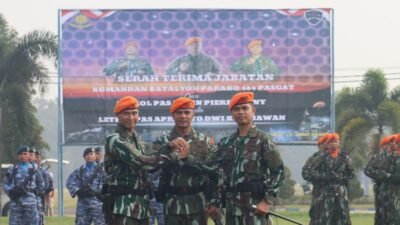 Serah Terima Jabatan Danyonko 464 Kopasgat, Wujud Regenerasi dan Penguatan Organisasi