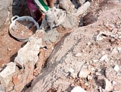 Diduga Dikerjakan Asal Jadi, Proyek Drainase Milik Pemprov Lampung di Simpang PU Tubaba Tuai Sorotan Warga