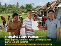 Mengabdi Tanpa Pamrih, Mega saputra Bertekad Wujudkan Perubahan Nyata untuk kesejahteraan masyarakat