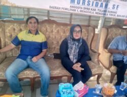 Perkuat Nilai Kebangsaan, Anggota DPRD Tulang Bawang Mursidah, SE Gelar Sosialisasi Pancasila di Bujung Tenuk