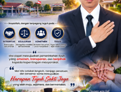Hartoni Siap Mengabdi, Usung Semangat Mewujudkan Harapan Tiyuh Sakti Jaya yang Maju, Amanah, dan Bermartabat